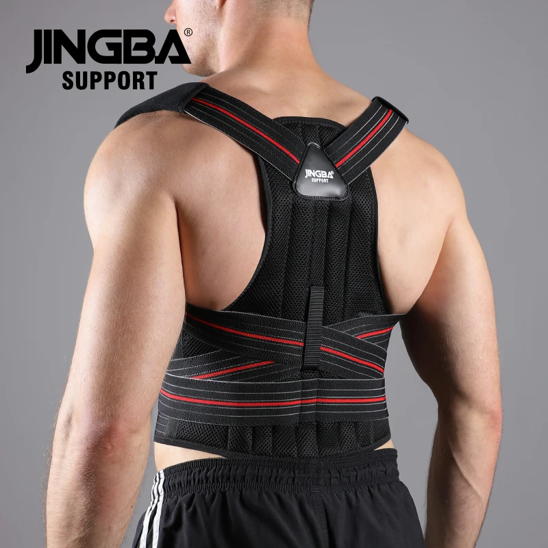 JINGBA FDA CE ISO Factory Posture Corrector Vest Improve Posture Provide Lumbar Support Lumbar Shoulder Brace Back Straightener
