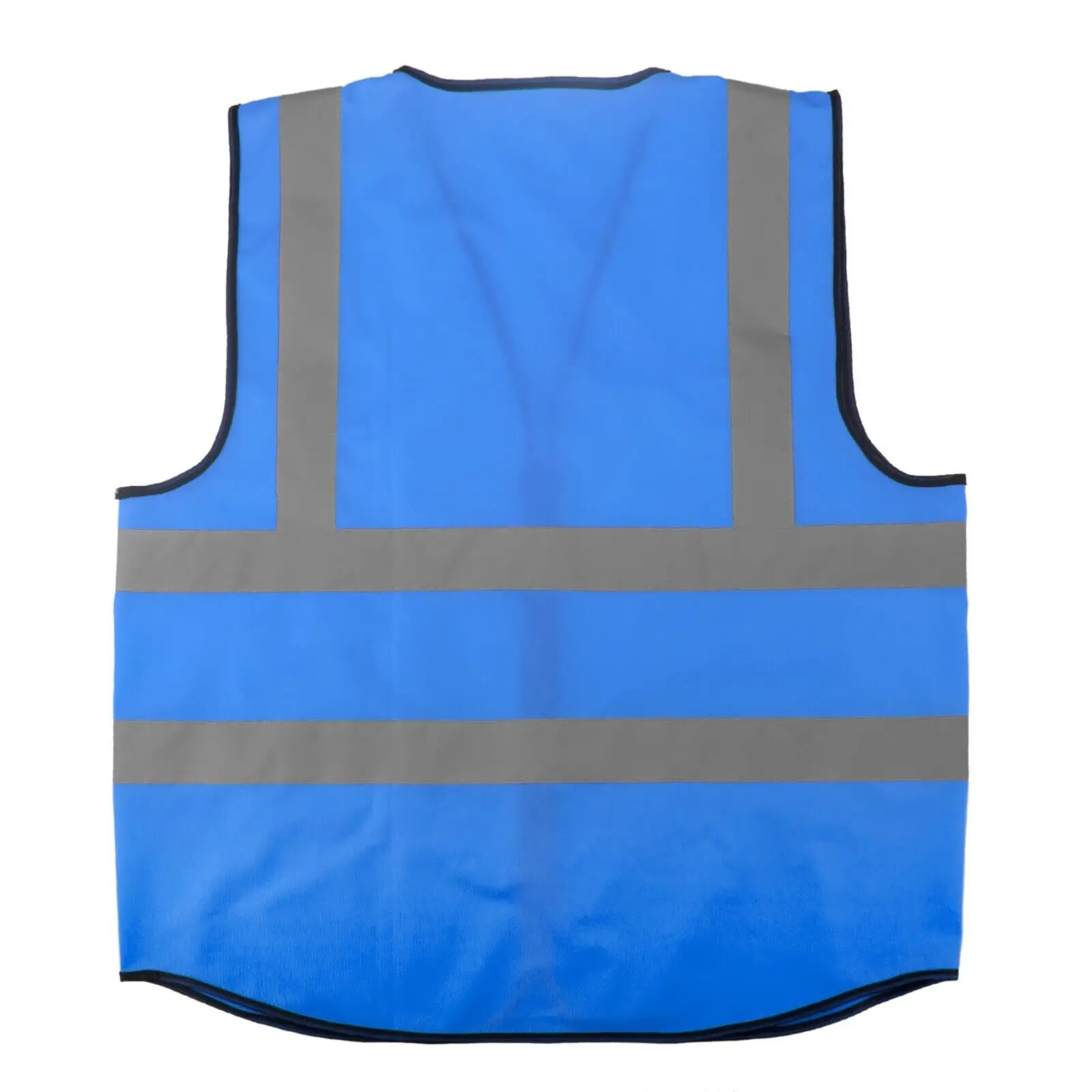High Visibility Multiple Pockets Security Work Customize All Kinds of Blue Safety Vest Reflective Vest Navy