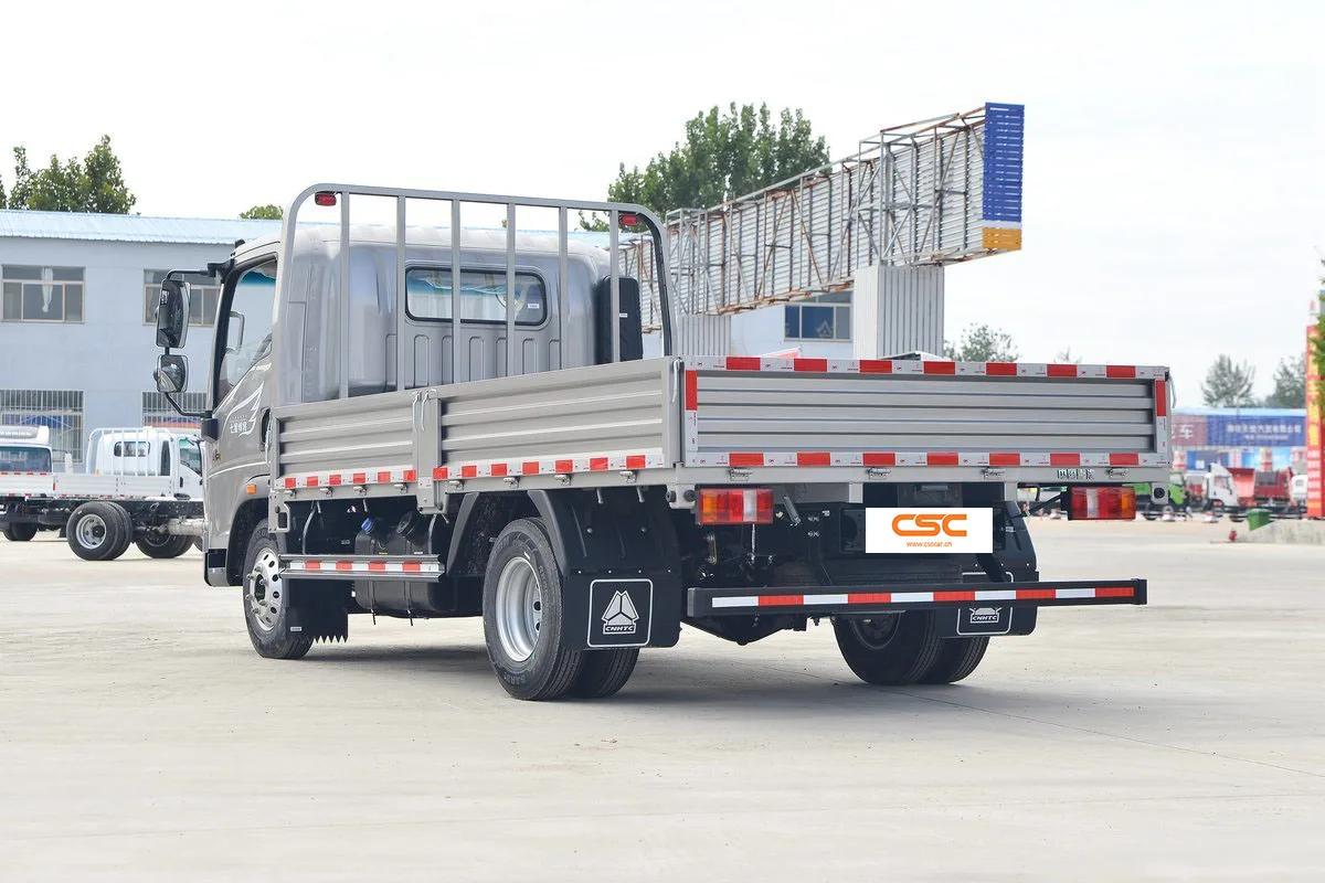 NEW Sinotruk HOWO HANJIANG 4x2 Euro 6 Diesel Left Hand Drive Small Mini Light Truck 140 HP 4.15m Single Fence China Cargo