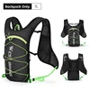 Black Green Backpack
