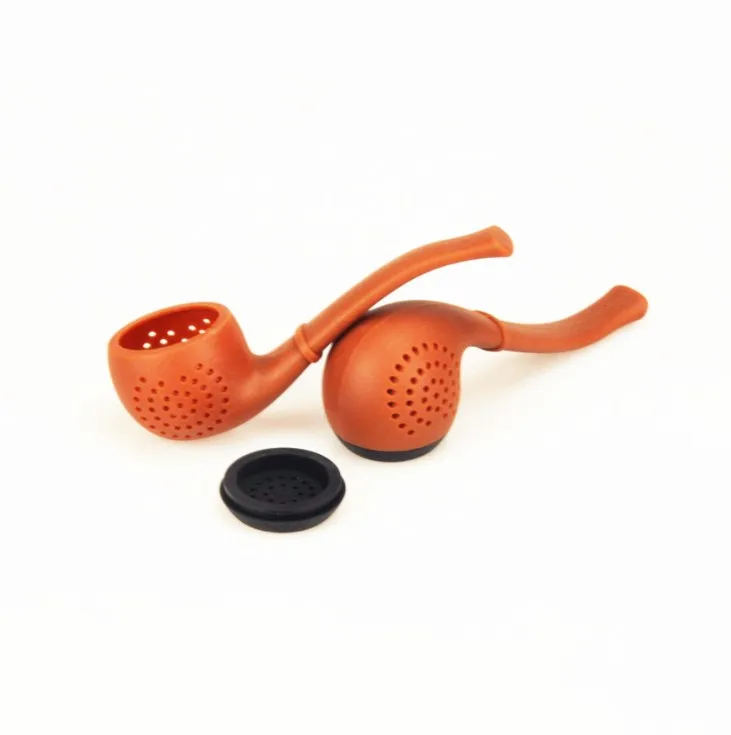 Силиконовая трубка для табака, чашка, ситечко для заваривания чая, оптовая продажа, фильтр