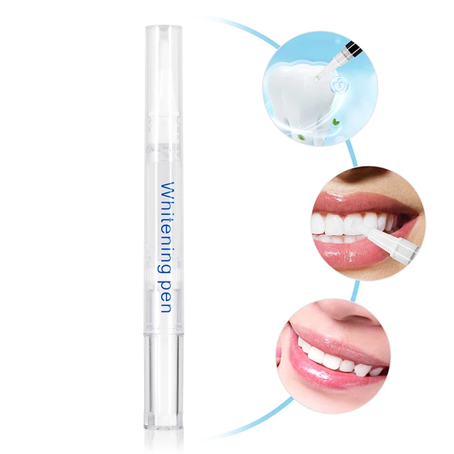 2024 New Design Of No Sensitive Mint Flavor 35% Carbamide Peroxide Teeth Whitening Gel Pen With Custom Logo