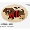 Stripe sausage dog-Oval