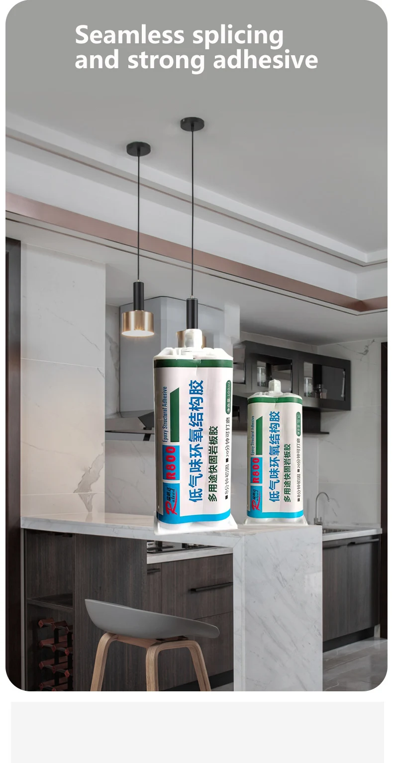Sintered Stone Sealant Porcelain Tile Glue Epoxy Granite Glue Fast