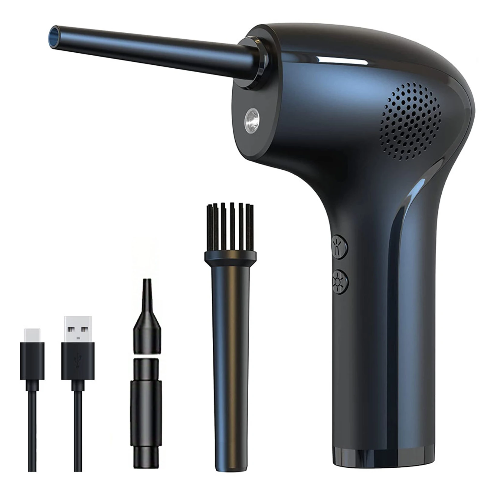 Мини турбо-струйный вентилятор 6000 мАч ручной бесщеточный двигатель воздуходувка Беспроводная воздушная очиститель клавиатуры