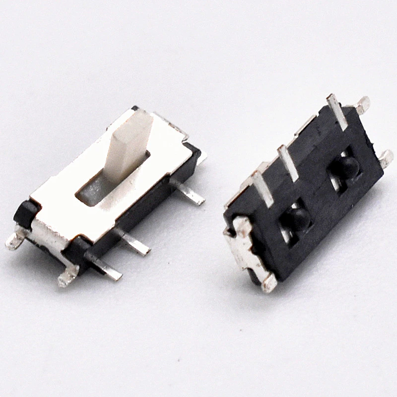 SK-07 Small 7 pin push key switch 2 position 3 pin slide switch on off