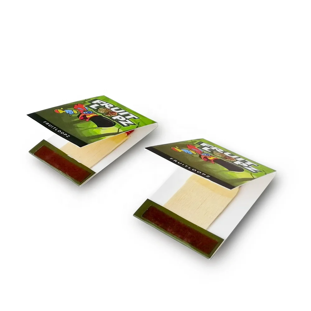 Pretty Cheap Colored Wood Sticks Matches Gift Matchbook