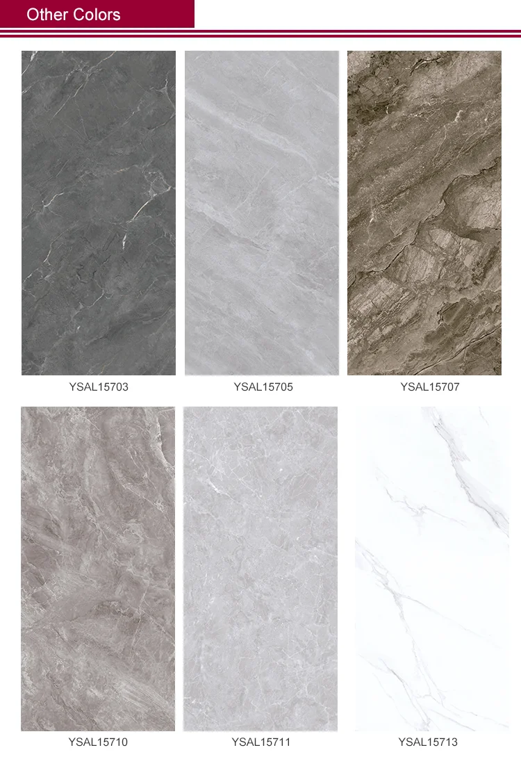 Lobby Hotel High Quality Glazed Metallic Tiles Floor and Wall Porcelain Tiles Antibacterial Tiles