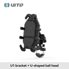 U-shaped ball head
