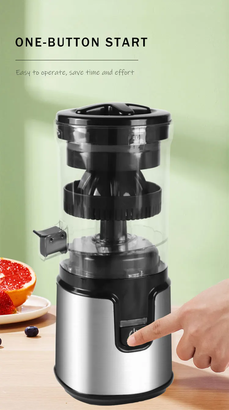 USB Rechargeable Citrus Juicer 60 w  Squeezing  Orange Lemon Grapefruit Kiwi Fruit   With Big Capacity Citrus Juicer Make Life
