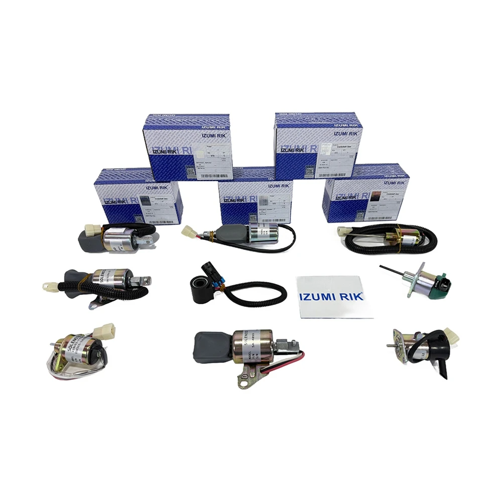 IZUMI RIK Stop Solenoid Valve for Deutz BF4M1013E BF4M1013EC BF4M2011 Diesel Engine Parts