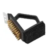Right-angle copper wire brush