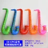 Saxofón de 60 cm con mezcla de colores.