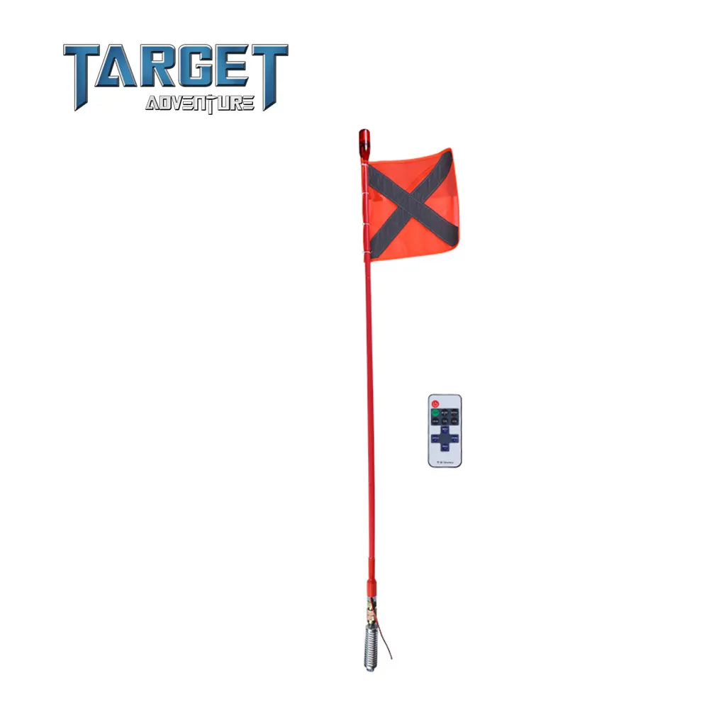 Внедорожный джип флаг Легкая установка наружная рабочая площадка предупреждающий флаг защитный флаг