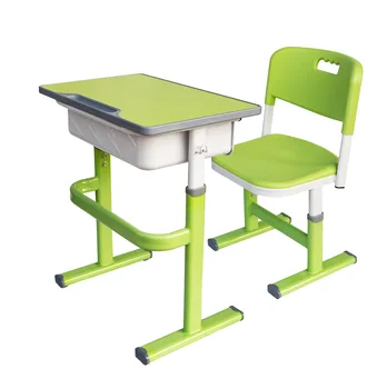 China Wholesale Educational Furniture Middle School Desks and Chairs