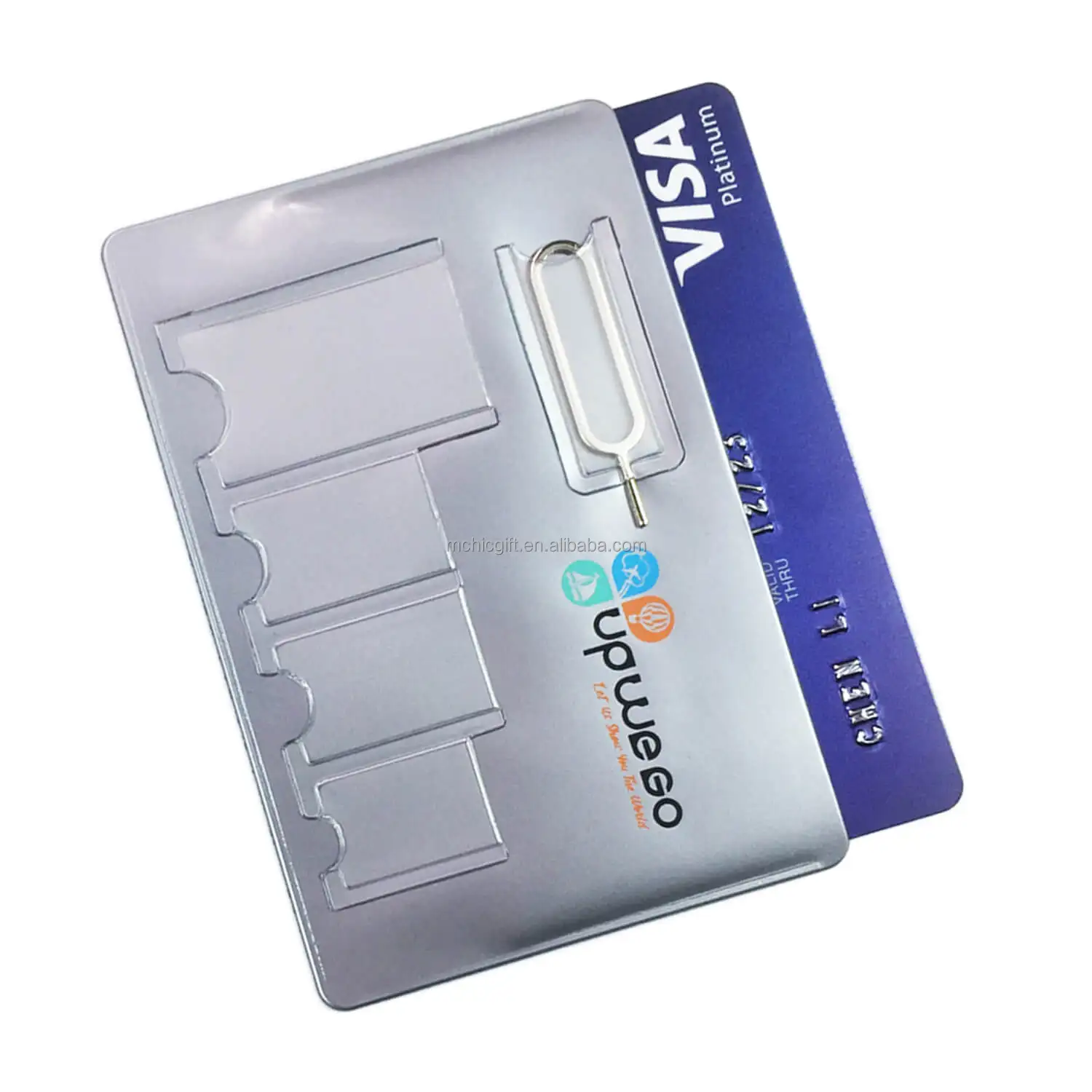 Custom Pvc Sim Card Holder,Plastic Micro Nano Sim Card Case Holder,Sim