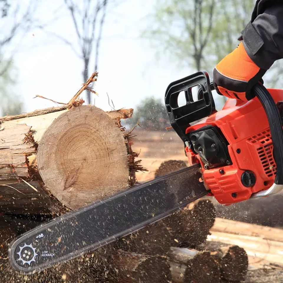 Mini Petrol diesel Gasoline Handheld Power Chain Saws Electric Chainsaw for Wood Cutting