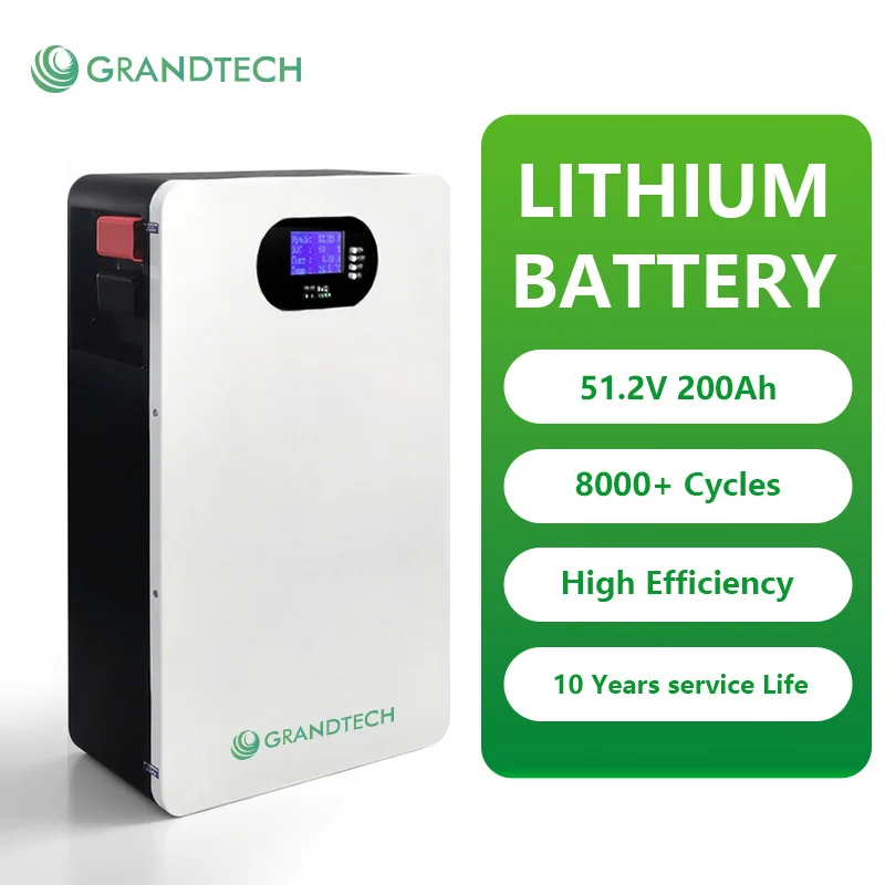 EU Stock Bộ Pin Lithium Treo Tường 48V 100Ah Lifepo4 Litium Ion 51,2v Pin Năng Lượng Mặt Trời Hệ Thống Lưu Trữ Năng Lượng Cho Gia Đình