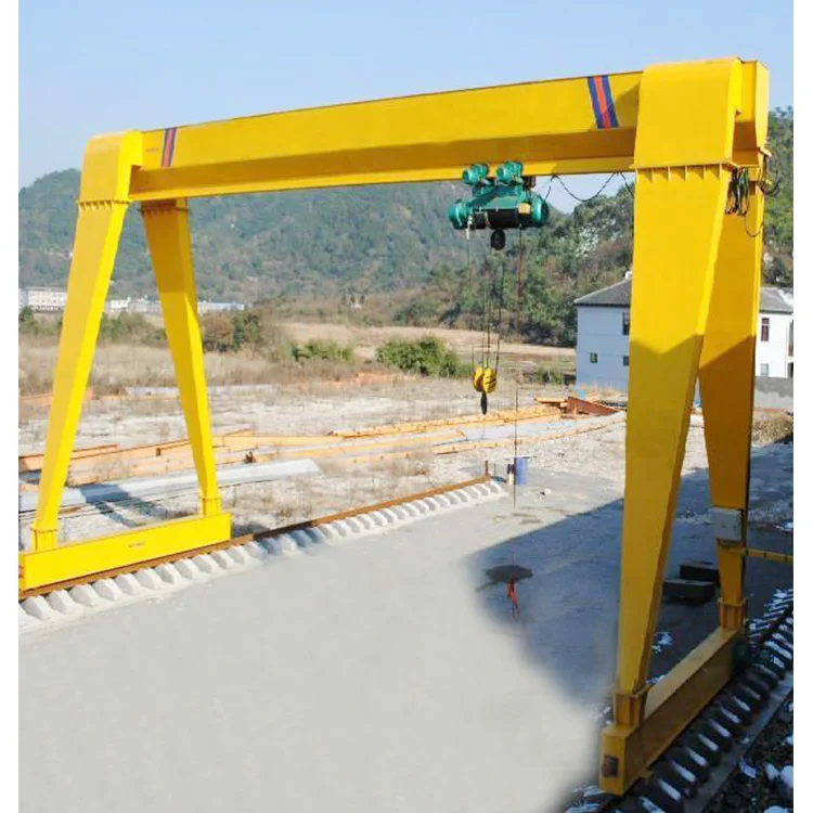 10 Ton Gantry Crane Rail Mounted Gantry Crane With Mh Type Price - Buy ...