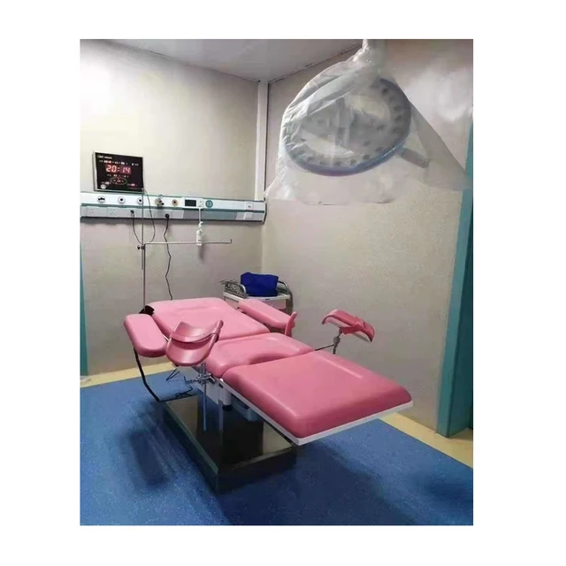 Medical Gynecological Operation Bed Gynecological Obstetric Table Motorized Electric Delivery Bed Chair for Patient