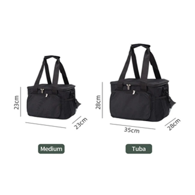 folding travel functional insulated tote bag KeepGoing™ Foldable The compression Cooler Bags: Durable, Leakproof Soft