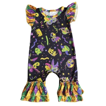 Baby girls boys Carnival Romper Clothes Romper Toddler Baby long sleeve romper kids clothes kids clothing Boutique