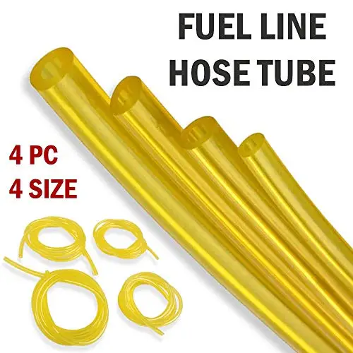 Aazon.co: 4 Sizes Petrol Fuel Gas Line Pipe Hose Tubing For String