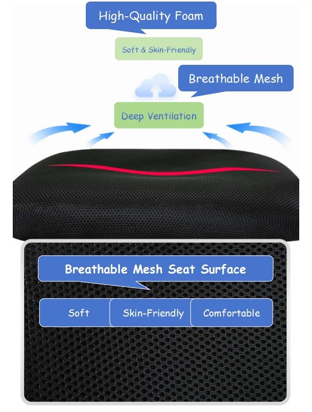 Factory Wholesale Hot Selling Height Adjustable Office Chair Ergonomic Office Rotating Mesh Computer Office Chair manufacture