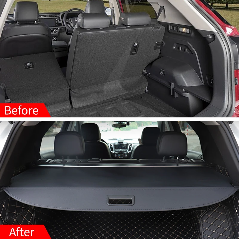 For SsangYong Korando 2011-2019 Car Retractable Cargo Cover Luggage Auto Boot Load Parcel Shelf Shield Panel Trunk Rear Tail Box Partition