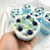 Blueberry cake squishy