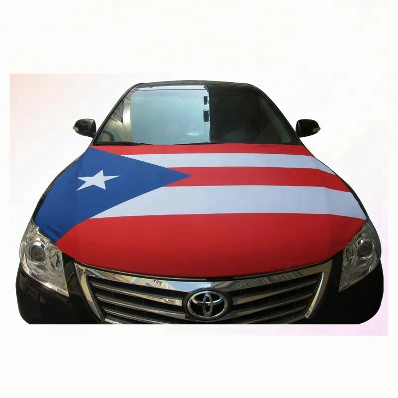Cheap Ghana NDC Flag Printing Polyester Fibre Car Vehicle Hood Cover for Selection