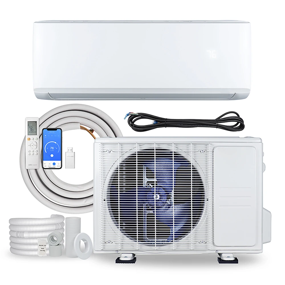 USA Market Wall Mounted Split Type Ac Unit Split Air Conditioner Aires Acondicionados Ductless Mini Split Air Conditioning 444012