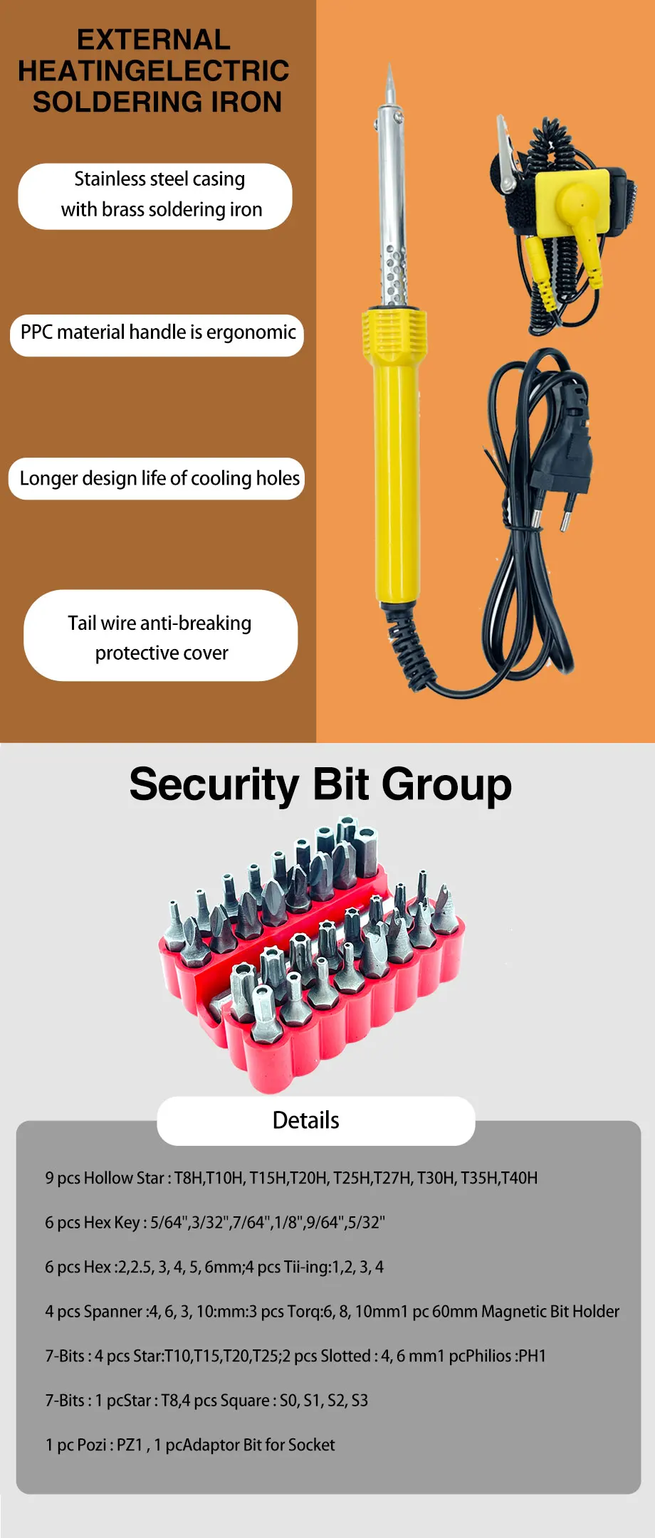 Kico 56-Piece Computer Networking Tool Kit with Special Pliers and Telecom Parts All-in-One Set in Plastic Box Networking Tools