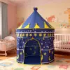 Yurta con corona blu