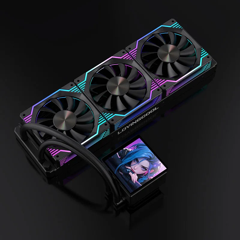Lovingcool 液体クーラー Lovingcool 360 ARGB CPU Water Cooler - Efficient Cooling