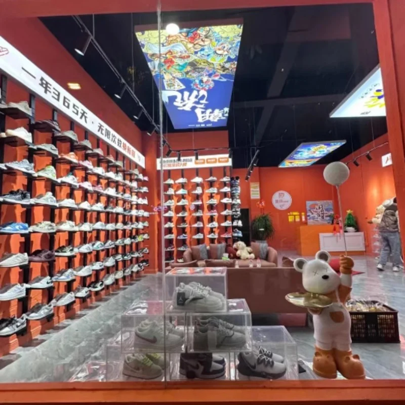 Shoe Rack Basketball Clothing Store Sneaker Store Basketball Shoe