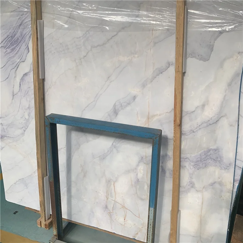 product beautiful white marble with purple veins slsb for background high quality white marble floor tiles design-5
