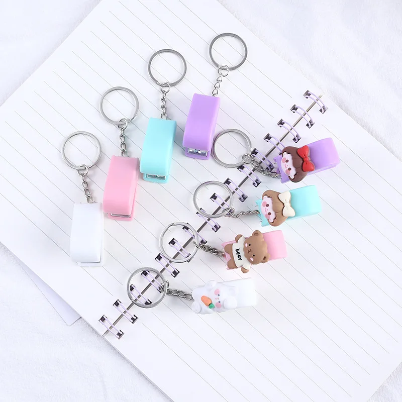 1pc Mini Star & Colorful Star & Macaron Color Keychain Key Ring