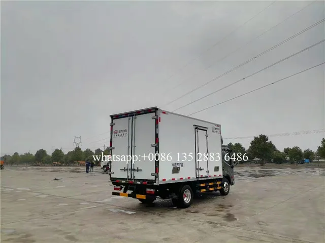 Dongfeng 5 Tons Refrigerator car chill car refrigerated truck