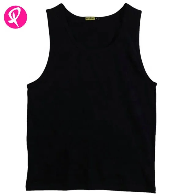 Men's Vest Tanks Tops Cotton Sleeveless 