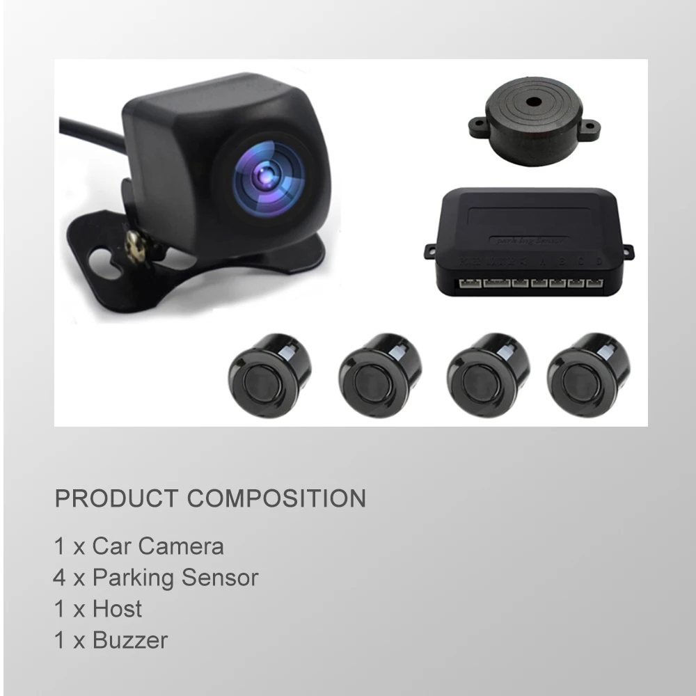 AHD 720P Moving Line Smart Detection Parking System Night Vision Camera Car Camera System Car Parking Sensor Car Reversing Aid