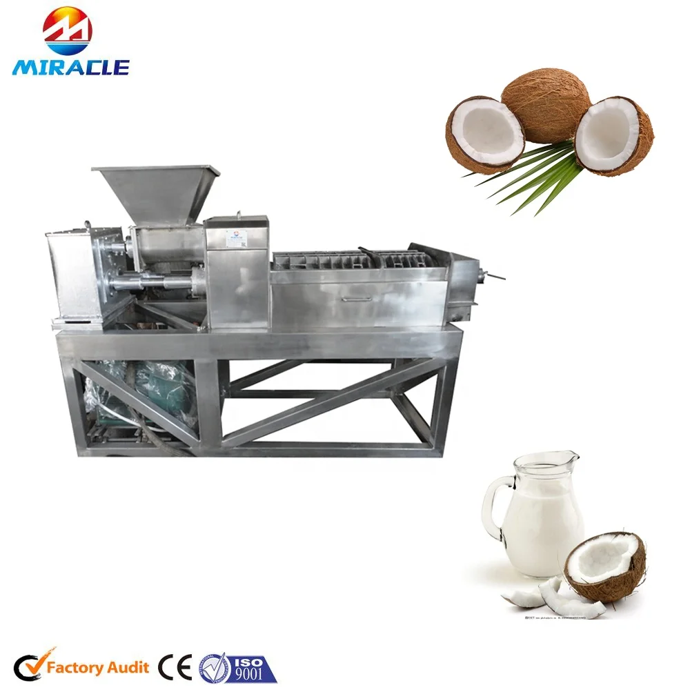 食器 milkconti Efficient Coconut Milk Squeezer Machine - High Productivity
