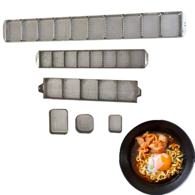 High Open Area Cup Noodle Fryer Casing Box for Commercial Fried Instant Noodles Machine Production