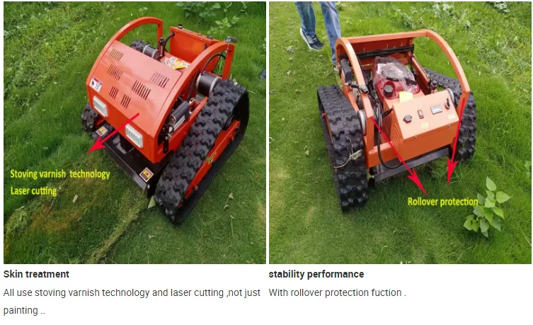 Farm Mini Grass Lawn Mower - Remote Control Robot Mower