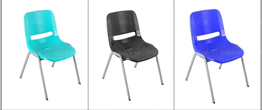 Wholesale Training Chair For Company Stackable And Breathable Metal Frame Student Chair For Tutoring And Meeting Conference Room