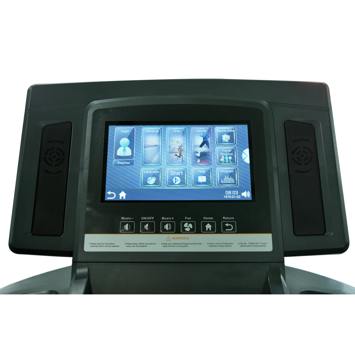 Leekon Commercial Treadmills Control Board Running Fitness Machine for Home Office Treadmills Professional Electric Treadmills
