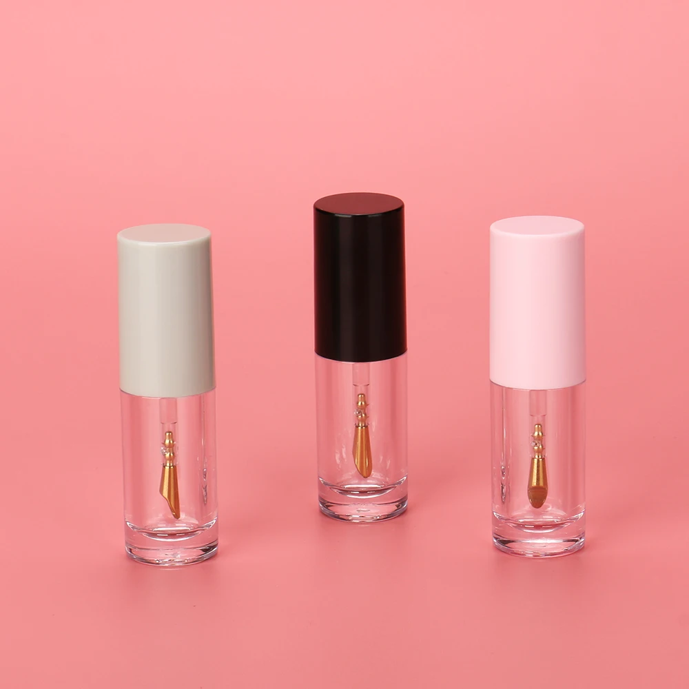 Omi Petg 6.2ml Lip Gloss Tubes Recyclable Container Metal Tip Screw Cap