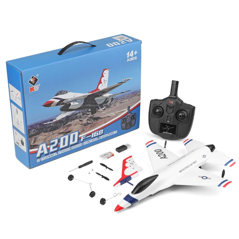 Wltoys XK A200 F-16B ラジコン飛行機 お手軽な初心者向け模型