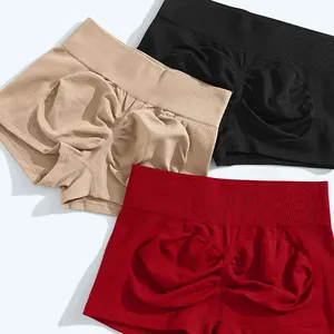 Women's 3pcs Multi Pack Yoga Shorts Wholesale High Waist Pants Hip Lift Running Tights Sports Shorts