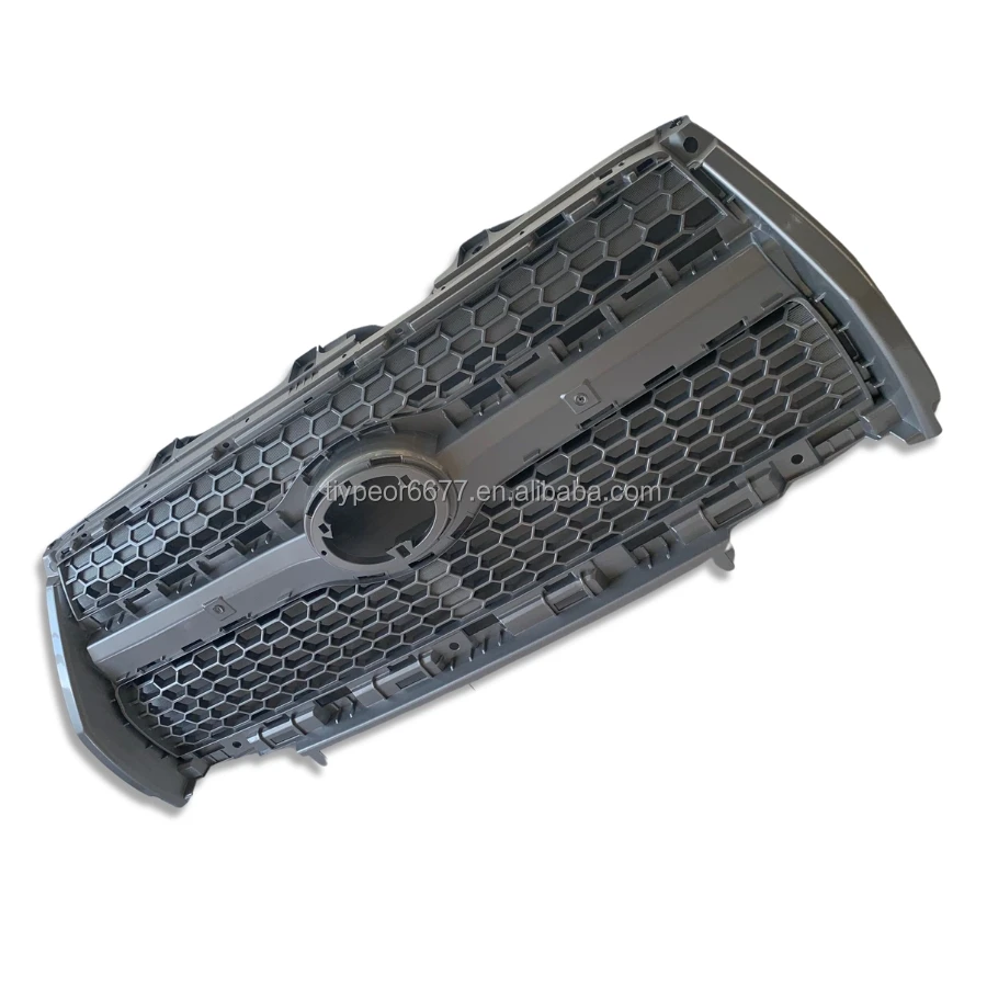 product tiypeor front bumper grille assembly black abs upper grille fits for toyota rav4 2009   2012 1pc-4